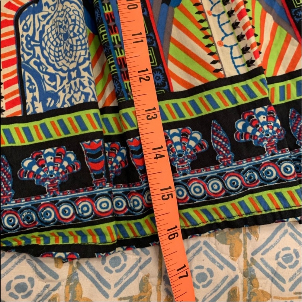 Flying Tomato Colorful Patterned Women's Skirt Tribal Flair Mini Large - Picture 7 of 7